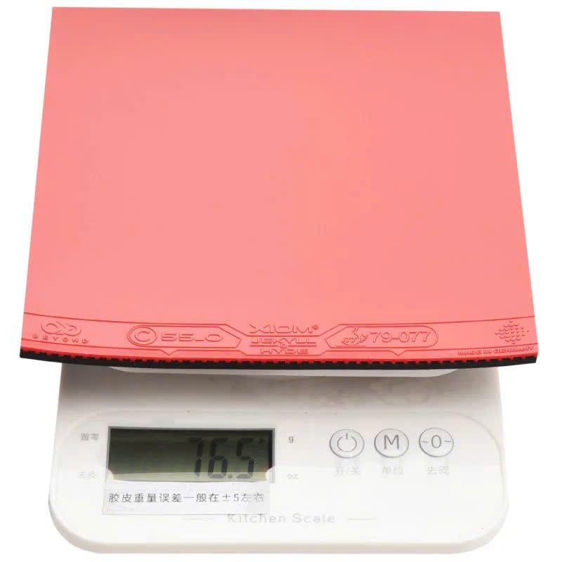 Mặt Vợt Bóng Bàn Xiom Jekyll & Hyde C52.5 Chính Hãng - Hybrid Cao Cấp - Xoáy Rất Cao - Đánh Lực - Ổn Định Tốc Độ Cao